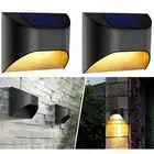 VWCYL+ Solar Fence Lights -Deck & Step & Stair Lights - Warm White/Daylight/C...