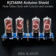 R|Z568 Arduino Shield EXTRA LARGE 4 TUBES Nixie Clock [4 TUBES OPTIONAL]