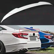FOR 2018-2022 HONDA ACCORD SLEEK PAINTED PLATINUM WHITE PEARL TRUNK LID SPOILER (for: Honda)