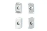 Rhino Rack M10 CHANNEL NUT- DELTACOL CLEAR (BP 4) N024-BP