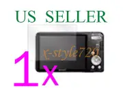 1x Clear LCD Screen Protector Guard Cover Film For Sony CyberShot DSC-W570