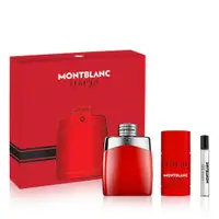 在飛比找PChome24h購物優惠-MONTBLANC萬寶龍傳奇烈紅淡香氛禮盒