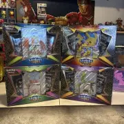 Pokémon Shining Fates Cramorant, Eldegoss, Pikachu, Boltund, Set of 4 Brand New