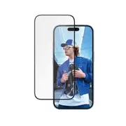 PanzerGlass Ultra-Wide Fit Ceramic Glass Screen Protector For iPhone 16 /15 - Clear