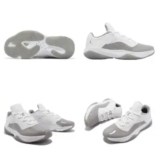 【NIKE 耐吉】休閒鞋 Wmns Air Jordan 11 CMFT Low 女鞋 男鞋 灰 低筒 AJ11 運動鞋(DV2629-101)