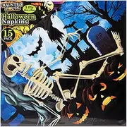 Halloween 15 Pack Napkins 3 Ply Party Tableware 17cm 6578