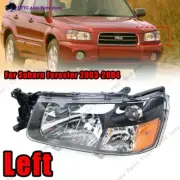 Left For Subaru Forester 2003-2004 Halogen Headlight Without light bulb