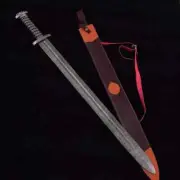 Hand Made Damascus Steel Viking Sword Sharp Battle Ready Medieval Sword