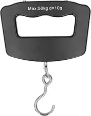 [NDNCZDHC] 50kg Digital Hanging Scale, Unit Conversion Electronic Hook Scale with LCD Display, Large Handle, Sutiable for Shopping, Fishing, Household