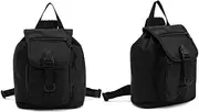HOUSON Military Backpack, Mini Children's Backpack Hiking for Campus Camping Outdoor Hiking Trekking BL024, Black