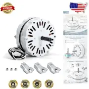 Compact F0510B2497 Attic Fan Motor - 1100 RPM for Enhanced Summer Ventilation
