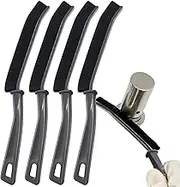 4Pcs Gap Cleaning Brush, Multifunctional Gap Brush Crevice Gap Cleaning Brush,Hand-Held Groove Gap Cleaning Tools,Window Track Cleaning Brushes for Shutter Door Window Track Kitchen