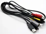 VMC-MD3 SYN USB Cable +AV Video Cord For Sony Cyber-shot DSC-WX5 DSC-WX7 DSC-WX9