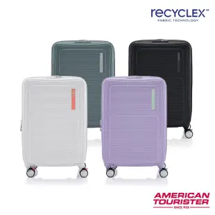 【AMERICAN TOURISTER 美國旅行者】25吋 MAXIVO 2/8抗菌PC防盜拉鍊煞車輪行李箱(多色可選)