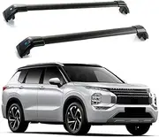 FTAPACCE 2PCS Crossbar Cross Bars Fits for Mitsubishi All New Outlander 2022-2025 Luggage Carrier Roof Rack Rail Carrier Lockable