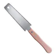 RUITOOL Japanese Style Hand Saw SK5 Flexible Blade Double Edge Sided Pull Saw 12/17 TPI Flush Cut Beech Handle Wood Saw