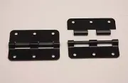 2- Black Take Apart Hinges Ex Large 3 " Cases, Guitar, D.J.