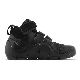 Nike 籃球鞋 Zoom LeBron IV Anthracite 黑 男鞋 LBJ 復刻 FJ1597-001