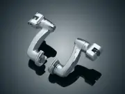 Kuryakyn Longhorn Offset Peg Mounts Chrome (Pair)