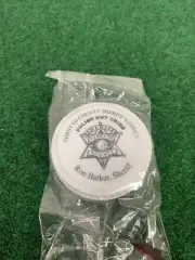 Forsythe County Sheriff’s Office “ Polish Out Crime” Shoe Polish- Ron Barker