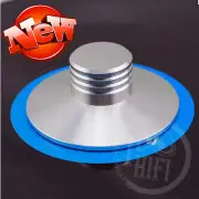 Elvon aluminum LP Vinyl Turntables Metal Disc Stabilizer Record Weight/Clamp