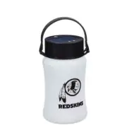 NFL Team Washington Redskins Solar-Powered Evergreen Silicone Solar Lantern