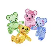 SWAROVSKI Kris Bear 30th Anniversary Set - Crystal Figure Interior Ornament