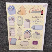 Claudia’s Creations Labelicious Art Quilt Labels Series 1 Machine Embroidery CD