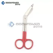 1 Lister Bandage Nurse Scissors 5.5'' - Color Handles(Red)
