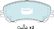 Bendix Front Brake Pad Set for Renault Kadjar HL, HC, HA, HL 1.3L H5H470 Petrol (for: Renault)