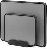 Dreamfarm Set of Fledge Durable, Double-Sided Cutting Board Set with Non-Slip, Juice-Catching Flip-Up Silicone Edges - Pack of 2 Sizes, Gray