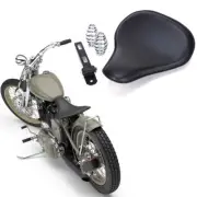 Retro Motorcycle Leather Solo Seat Spring Bracket Mounting Bobber Chopper Custom