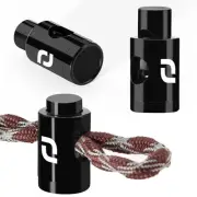 Heavy Duty Cord Locks - Single Hole Drawstring Stopper Fastener for No Tie Sh...