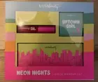 Ulta Neon Lights Makeup Set w Eyeshadow Palette Liquid Blush & Lip Gloss