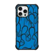 iPhone 16 Pro Max Ultra Impact Case MagSafe Compatible SUPER WAVY (BLUE)