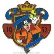 Disney Character Crest Collection Goofy Pin