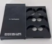 MAC PRO Palette Eye Shadow Concealer Small x 6 Insert Empty Case 4" X 2.3" READ