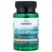 Swanson, L-Glutathione, 100 mg, 100 Capsules