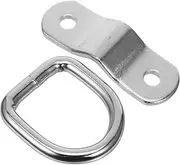 TINEASUR Heavy Duty D Ring Tie Down Anchor Bracket Versatile Trailer Truck Bed Fastening Accessory for Secure for Pickup Camper Applications