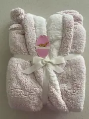Peter Alexander Ladies Dressing Gown Pink Sherpa XLarge