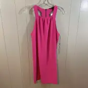 Felicity & Coco Raspberry Pink Sleeveless Shift Party Mini Tank Dress S NEW