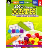 在飛比找蝦皮商城優惠-180 Days of Math for Kindergar