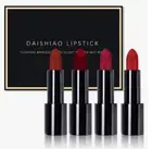 DAISHIAO Matte Lipstick Set of 4 Rich Colors Full Size Tubes New In Box