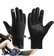 [kivrimlarv] Thermal Winter Gloves, Windproof Waterproof Snow Gloves with Touchscreen Fingertips, Insulated Gloves for Men and Women, Perfect for Skiing, Snowboarding, Hiking, and Outdoor Adventures in Cold Weathe