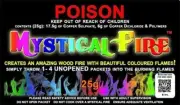 10 pkts Magical Fire Colourful Color Changing Flames Campfire Fuel