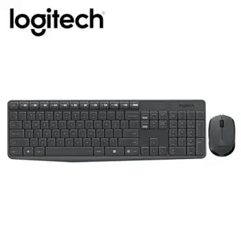 【Logitech 羅技】MK235 無線鍵盤滑鼠組