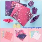New Square DIY craft Kids Scrapbooking Origami Cherry Blossom Folding Papers