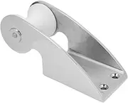 Bow Anchor Roller, Boat Bow Anchor Roller Bracket, Stainless Steel Heavy Duty Boat Bow Anchor Rubber Roller, with Pulleys Anti Slip, Wear Resistant, for Yachts Boats