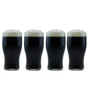 Susquehanna Glass Set of Four 20oz Tulip Pub Glasses