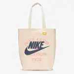 NIKE HERITAGE 托特包 肩背 休閒 撞色 米【運動世界】DJ7376-120